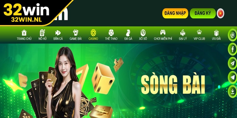 Casino 32win là một trong những sảnh cược trực tuyến hấp dẫn, rất được yêu thích