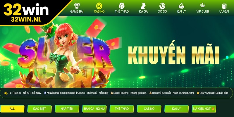 Đánh giá 32win thưởng định kỳ tăng vốn hấp dẫn cho bet thủ