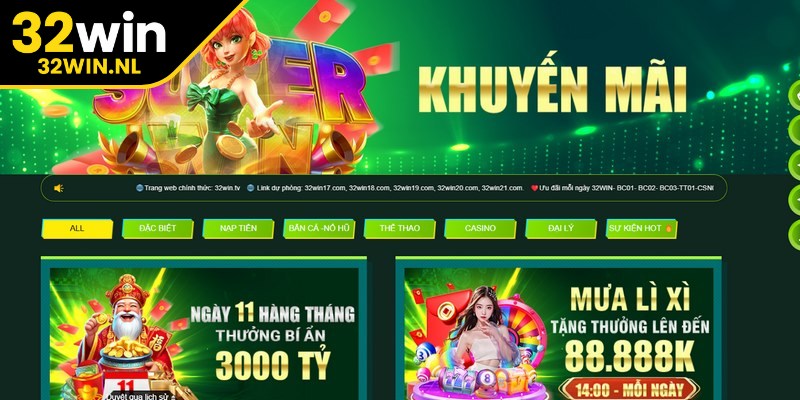 Lợi ích khi tham gia các khuyến mãi 32Win