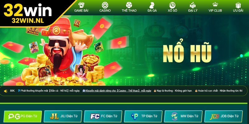32win là 1 thương hiệu uy tín, nổi bật trong lĩnh vực giải trí tại nước ta