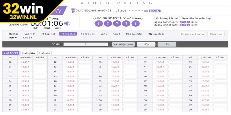 Xổ số 32win luôn có tỷ lệ trả thưởng vô cùng cạnh tranh